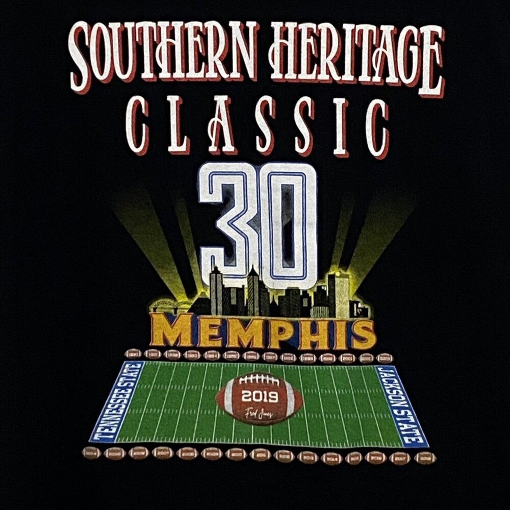 Southern Heritage Classic 30th Anniversary T-Shirt L Black